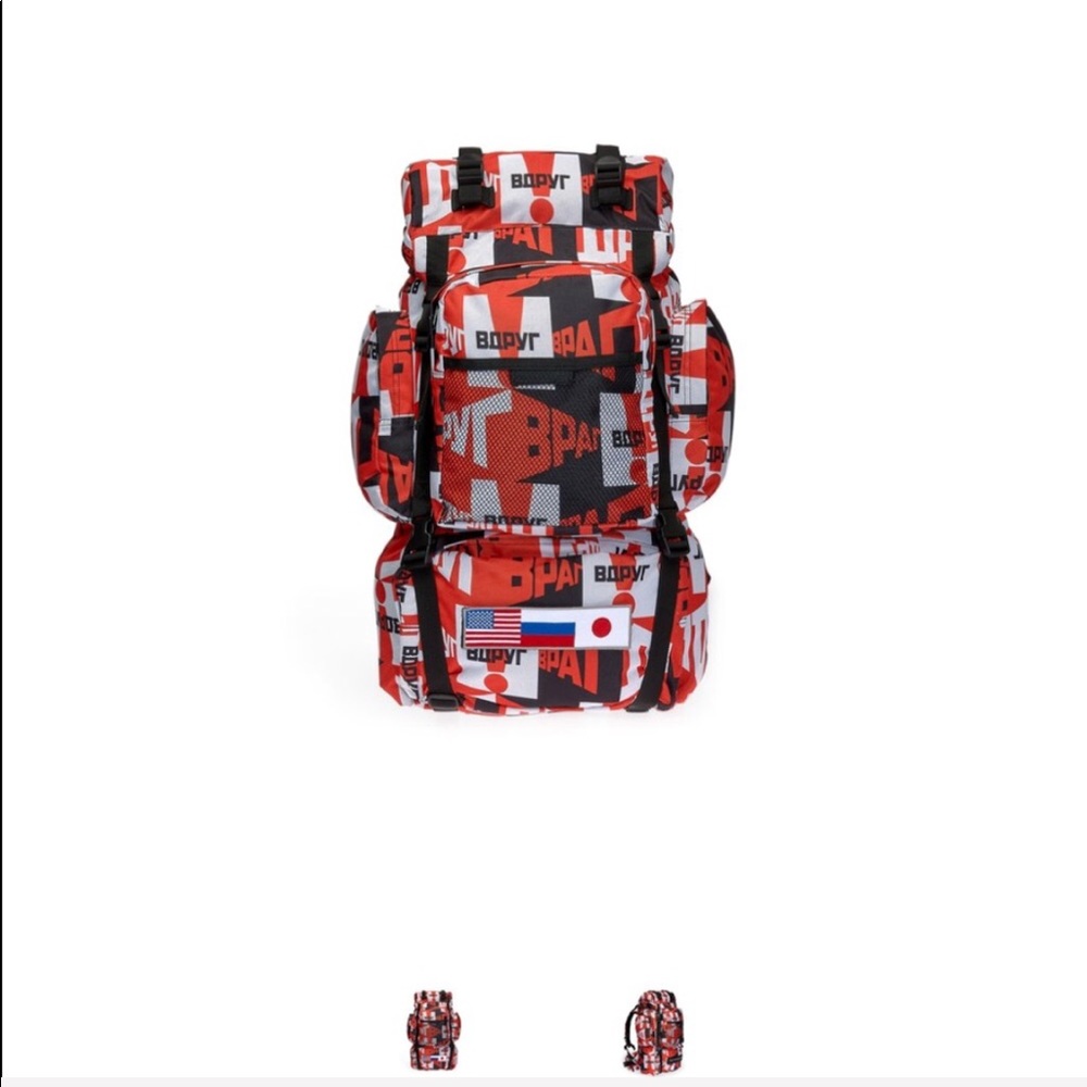 GOSHA RUBCHINSKIY - medium backpack.